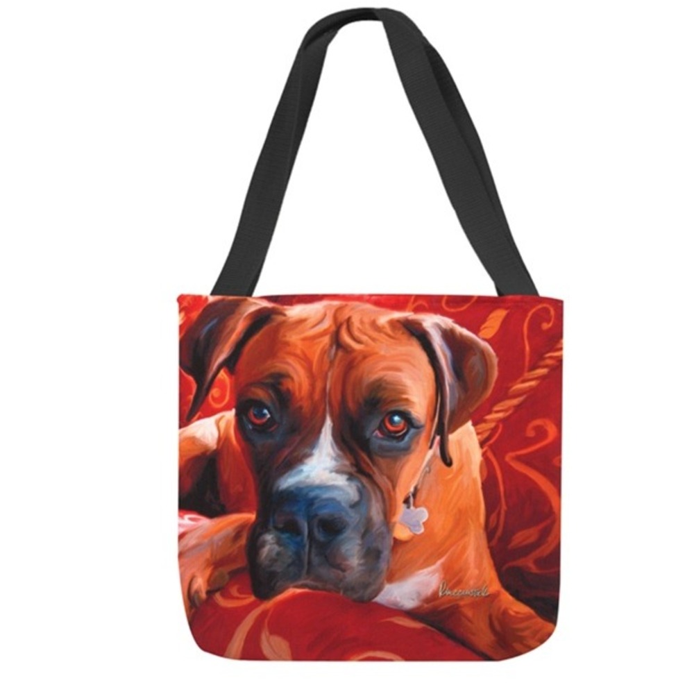 Paws & Whiskers 18in Tote Bag - Harry‎ Boxer
